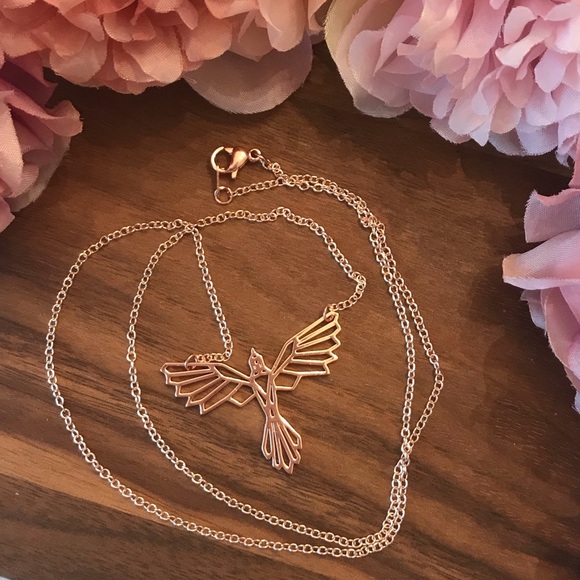 Harry Potter Rising Phoenix Necklace - Picture 5 of 8